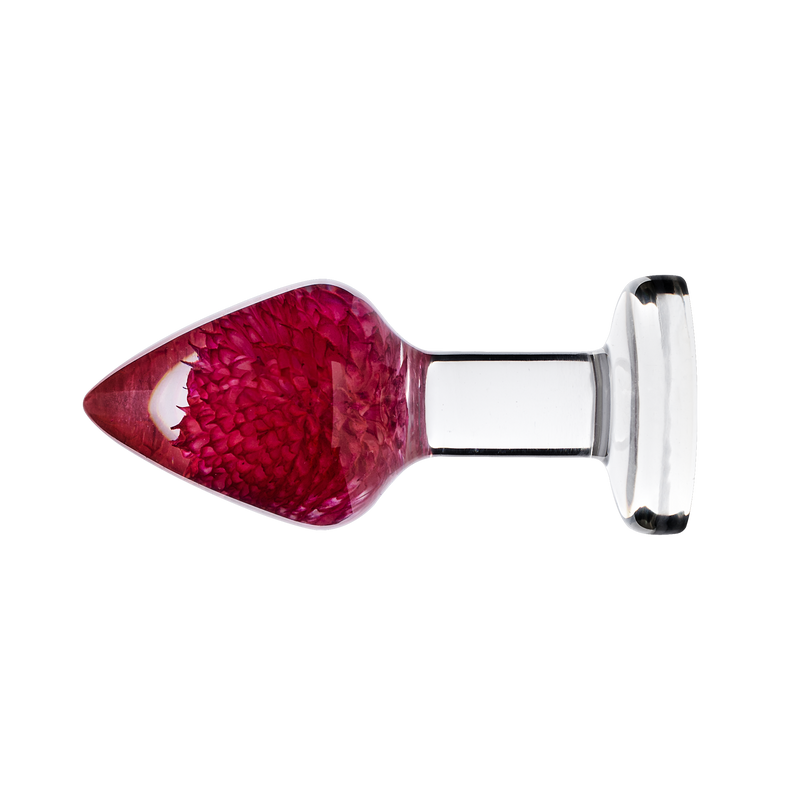 LOVISS – Gomphrena Globosa – wtyczka analna Garden Flower – przezroczysta – Erotiekvoordeel.nl