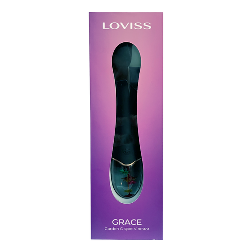 LOVISS - Grace - Garden G-Punkt-Vibrator - Schwarz - Erotiekvoordeel.nl