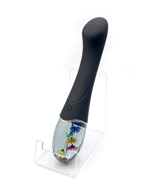 LOVISS - Grace - Garden G-Punkt-Vibrator - Schwarz - Erotiekvoordeel.nl