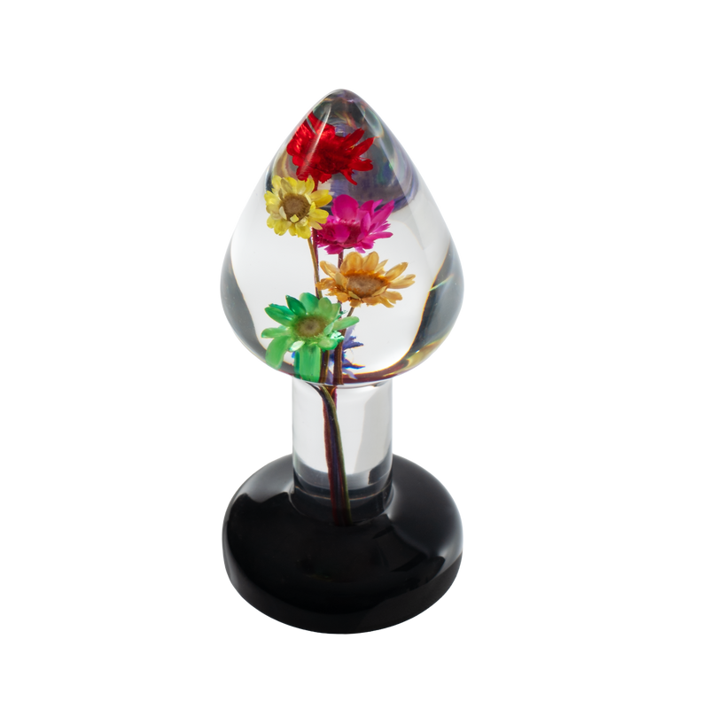 LOVISS - Helichrysum - Garden Flower Buttplug - Transparant-Erotiekvoordeel.nl