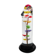 LOVISS - Helichrysum Garden Flower Dildo Smooth - Transparant-Erotiekvoordeel.nl
