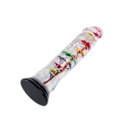 LOVISS - Helichrysum Garden Flower Dildo Texture - Transparant-Erotiekvoordeel.nl