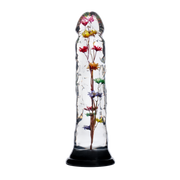 LOVISS - Helichrysum Garden Flower Dildo Texture - Transparant-Erotiekvoordeel.nl
