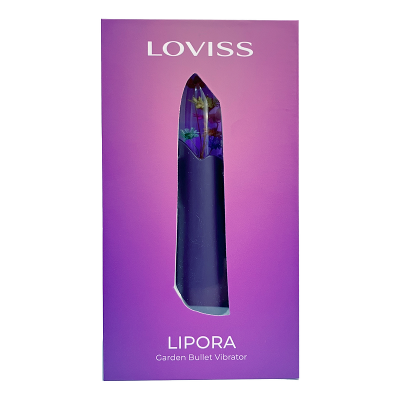 LOVISS - Lipora - Garden Bullet Vibrator - Paars-Erotiekvoordeel.nl