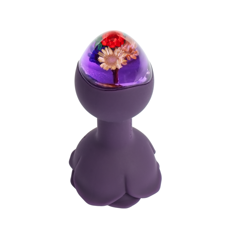 LOVISS - Posy - Garden Plug anal vibrant avec télécommande - Paars-Erotiekvoordeel.nl
