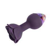 LOVISS - Posy - Garden Plug anal vibrant avec télécommande - Paars-Erotiekvoordeel.nl