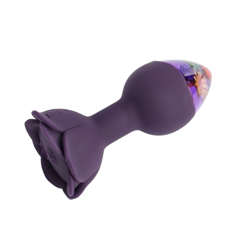 LOVISS - Posy - Garden Plug anal vibrant avec télécommande - Paars-Erotiekvoordeel.nl