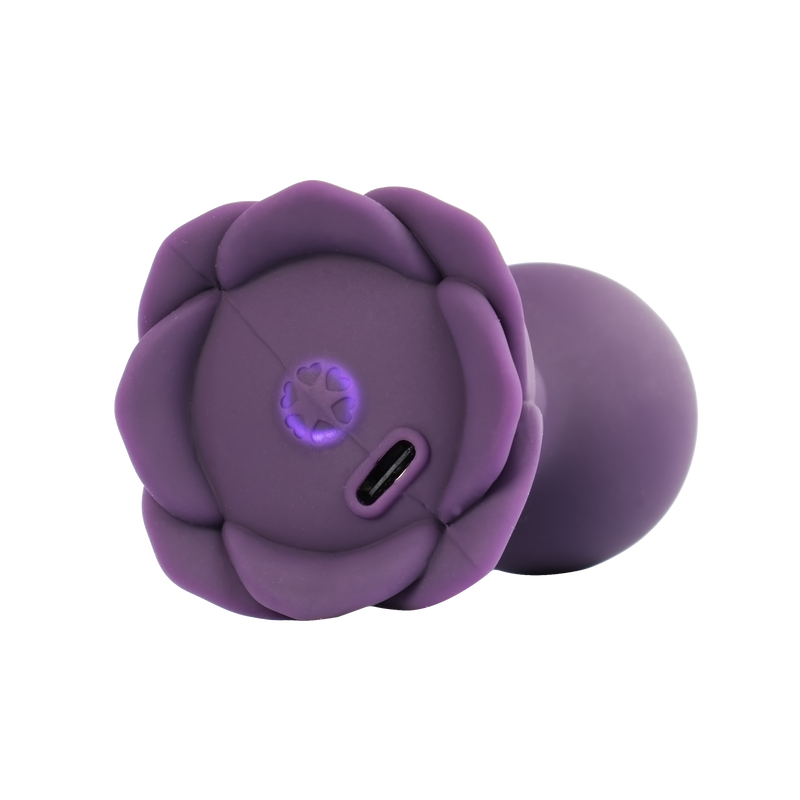 LOVISS - Posy - Garden Plug anal vibrant avec télécommande - Paars-Erotiekvoordeel.nl