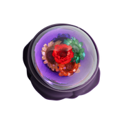 LOVISS - Posy - Garden : plug anal vibrant avec télécommande - Violet - Erotiekvoordeel.nl
