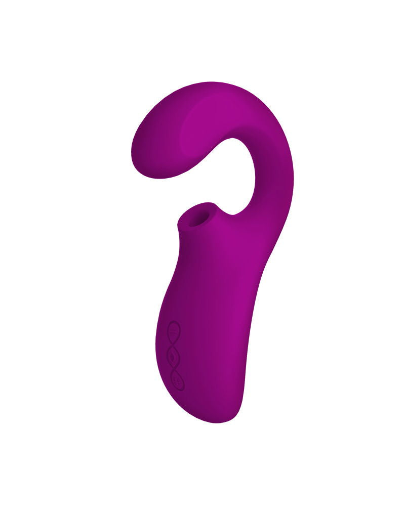Lelo - Enigma Cruise - Vibrador para el punto G y de presión de aire - Rosa intenso-Erotiekvoordeel.nl