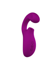 Lelo - Enigma Cruise - Vibrador para el punto G y de presión de aire - Rosa intenso-Erotiekvoordeel.nl