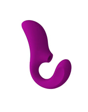 Lelo - Enigma Cruise - Vibrador para el punto G y de presión de aire - Rosa intenso-Erotiekvoordeel.nl