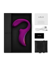 Lelo - Enigma Cruise - Vibrador para el punto G y de presión de aire - Rosa intenso-Erotiekvoordeel.nl
