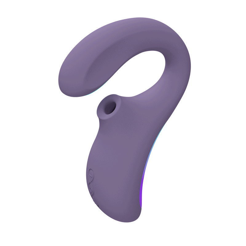 Lelo - Enigma Double Sonic - Potrójna Stymulacja - Sterowanie Przez Aplikację - Fioletowy-Erotiekvoordeel.nl