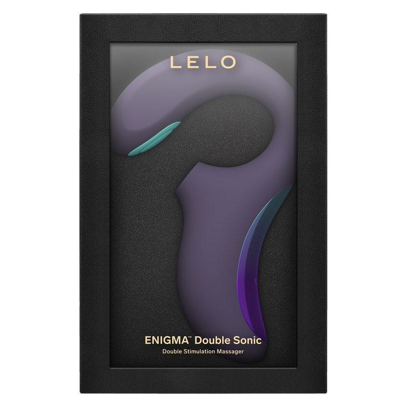 Lelo - Enigma Double Sonic - Potrójna Stymulacja - Sterowanie Przez Aplikację - Fioletowy-Erotiekvoordeel.nl