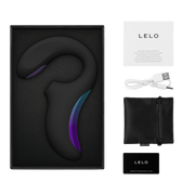 Lelo - Enigma Double Sonic - Potrójna Stymulacja - Sterowanie Przez Aplikację - Czarny-Erotiekvoordeel.nl