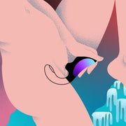 Lelo - Enigma Double Sonic - Potrójna Stymulacja - Sterowanie Przez Aplikację - Czarny-Erotiekvoordeel.nl