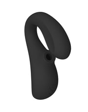 Lelo - Enigma - Vibrador para el punto G y de presión de aire - Negro-Erotiekvoordeel.nl