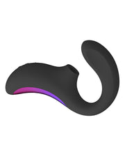 Lelo - Enigma - Vibrador para el punto G y de presión de aire - Negro-Erotiekvoordeel.nl