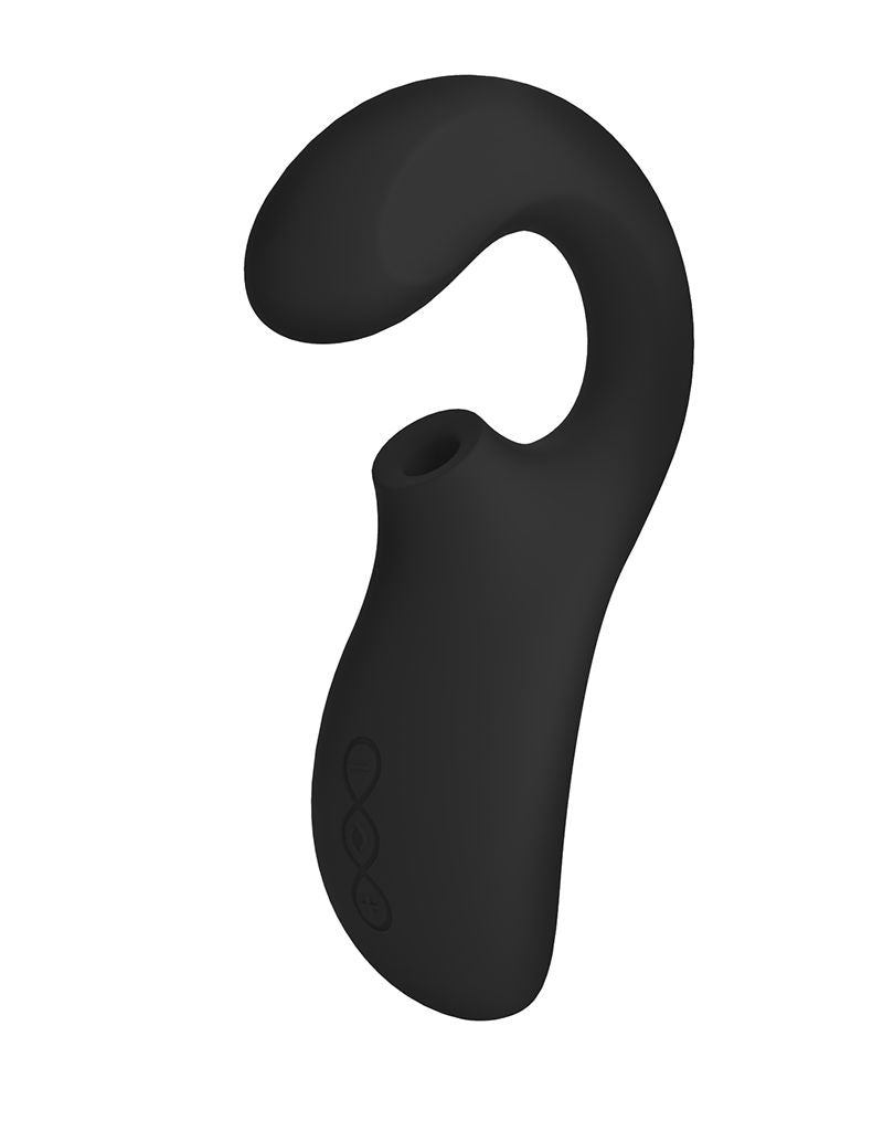 Lelo - Enigma - Vibrador para el punto G y de presión de aire - Negro-Erotiekvoordeel.nl