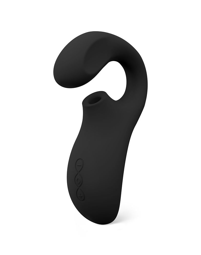 Lelo - Enigma - Vibrador para el punto G y de presión de aire - Negro-Erotiekvoordeel.nl