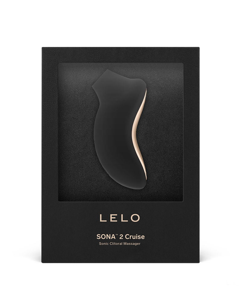 Lelo - Sona 2 Cruise - Vibromasseur à pression d'air - Noir-Erotiekvoordeel.nl