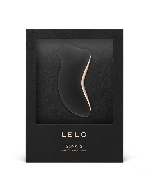 Lelo - Sona 2 - Wibrator Pneumatyczny - Czarny-Erotiekvoordeel.nl