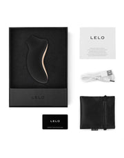 Lelo - Sona 2 - Luchtdruk Vibrator - Zwart-Erotiekvoordeel.nl