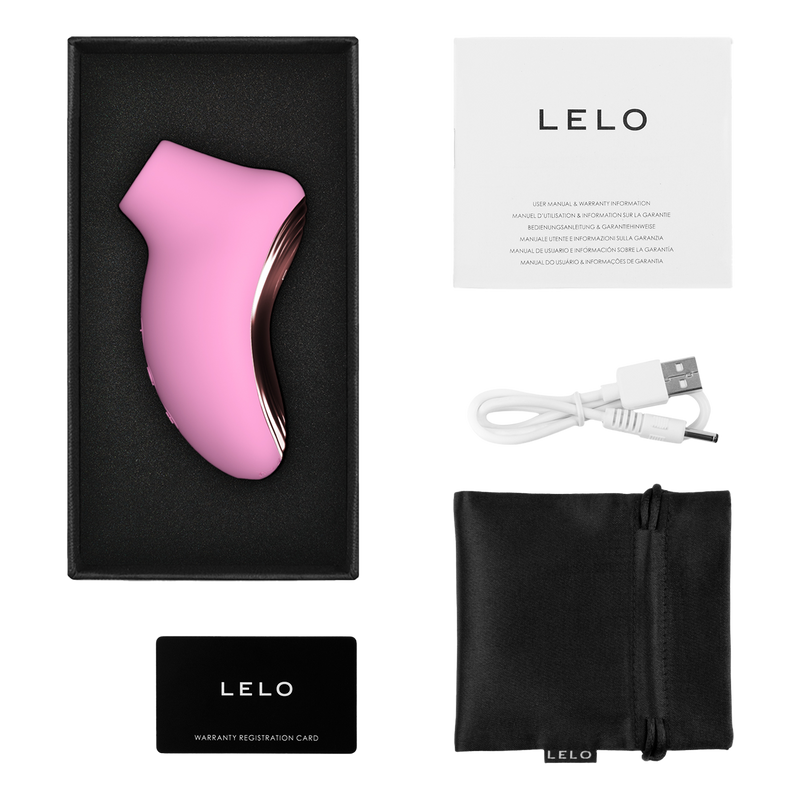 Lelo - Sona 2 Travel - Vibratore ad aria compressa - Rosa-Erotiekvoordeel.nl
