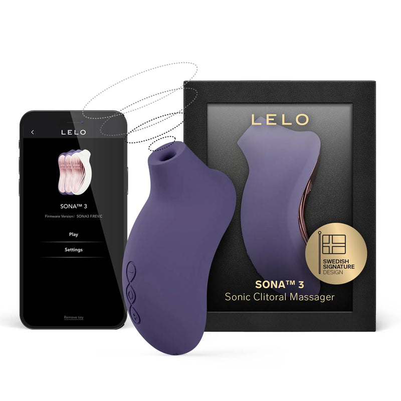 Lelo - Sona 3 - Luftdruck-Vibrator - Violet-Erotiekvoordeel.nl