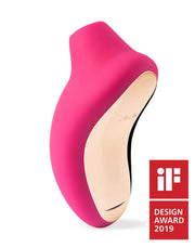 Lelo - Sona Cruise - Vibratore ad aria compressa - Rosa intenso-Erotiekvoordeel.nl