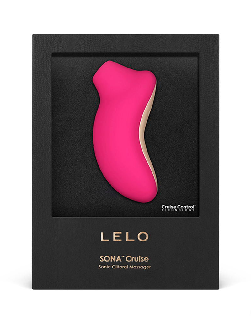 Lelo - Sona Cruise - Vibratore ad aria compressa - Rosa intenso - Erotiekvoordeel.nl