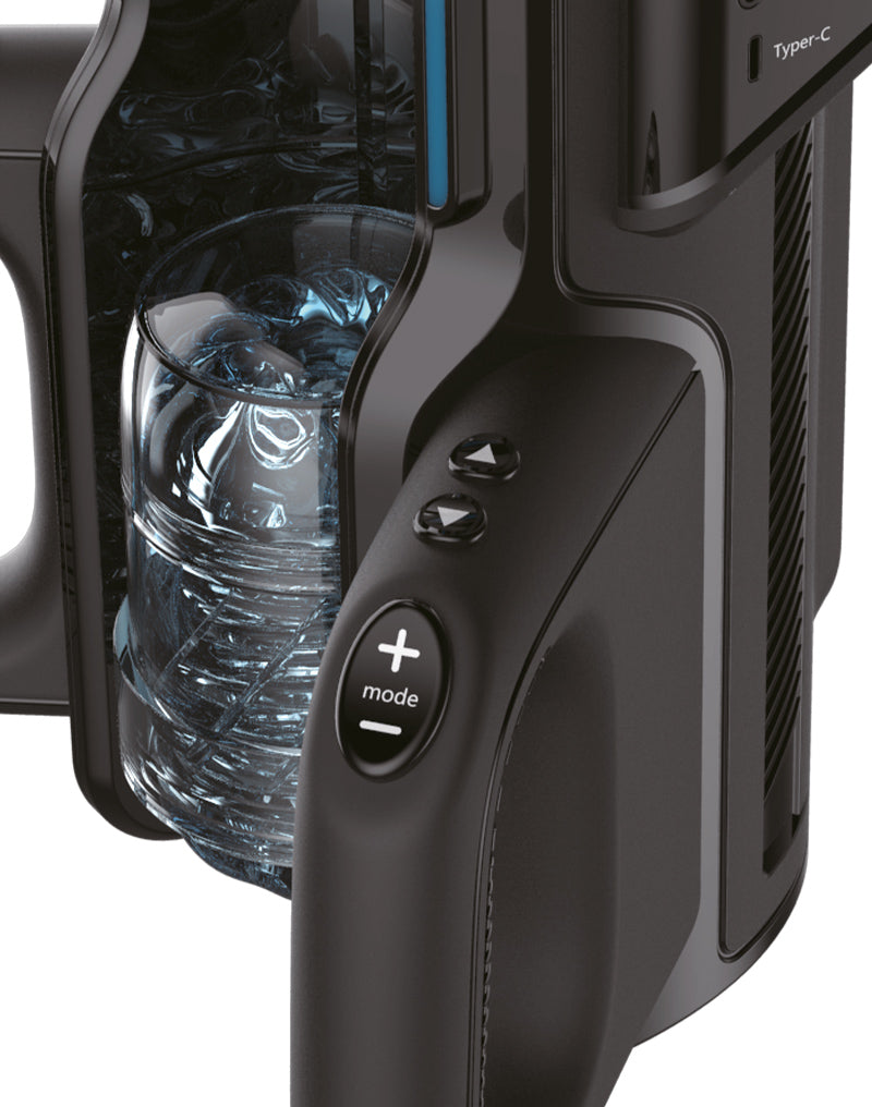 Leten - SM 500 - Masturbatore Super Thrusting con supporto per telefono - Erotiekvoordeel.nl