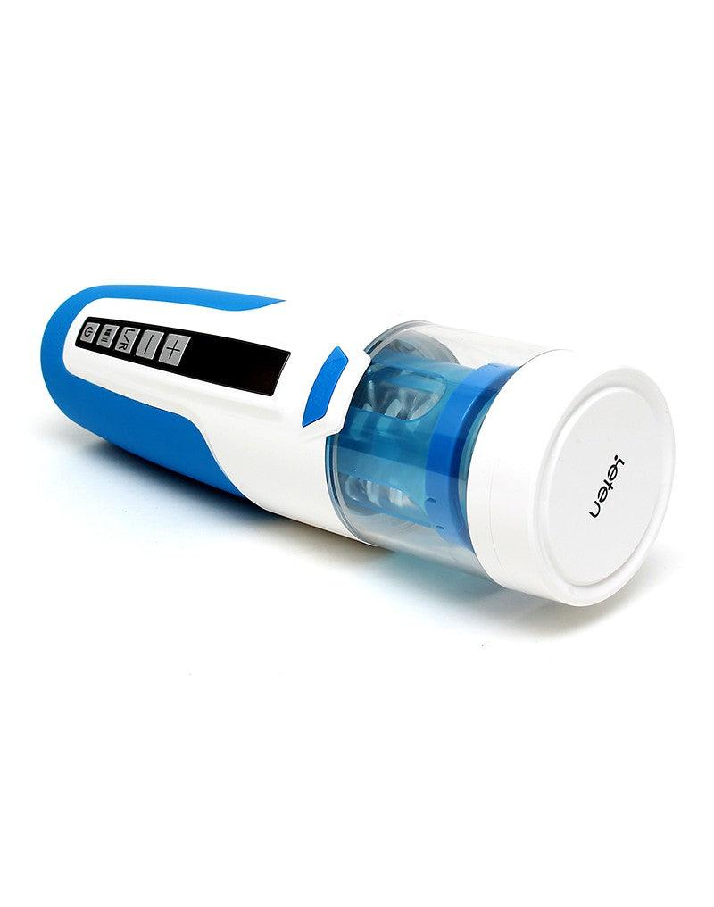 Leten - SM370 Super Masturbator - Telescopische Trekbeweging - Roterend - Kreunfunctie-Erotiekvoordeel.nl