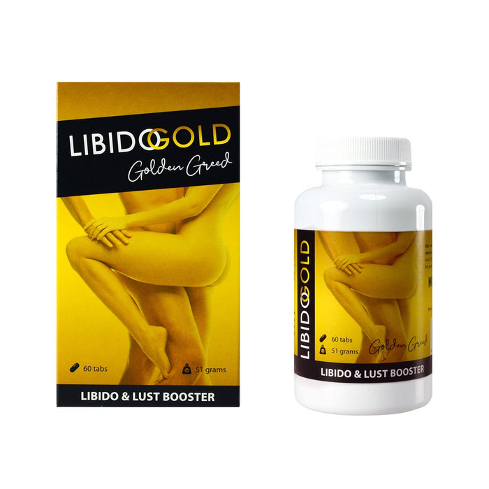 Libido Gold - Golden Greed - 60 tabletten-Erotiekvoordeel.nl