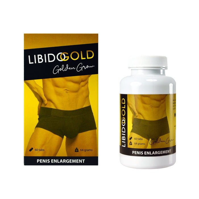 Libido Gold - Golden Grow - Hardere Erecties - 60 tabletten-Erotiekvoordeel.nl