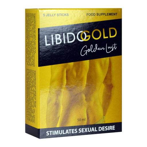 Libido Gold - Golden Lust - Lustopwekker - 5 sachets-Erotiekvoordeel.nl