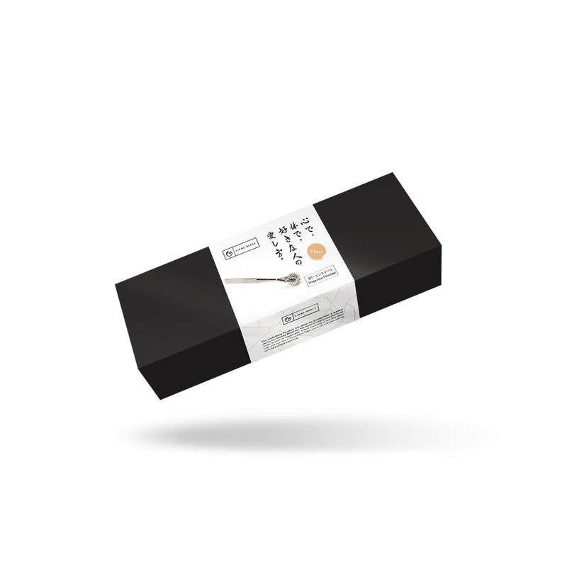 Liebe Seele - BDSM Pinwheel - Wartenburg Pinwheel - Drie Wieltjes - Zwart Chroom-Erotiekvoordeel.nl