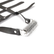 Liebe Seele - Molinete BDSM para debajo de los pies - Obligado a ponerse de puntillas - Plata-Erotiekvoordeel.nl