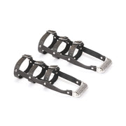 Liebe Seele - Rueda de púas BDSM para los pies - Obligado a ponerse de puntillas - Plata - Erotiekvoordeel.nl