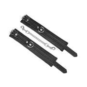 Liebe Seele - Black Bond - Bonded Leren Enkelboeien - Zacht Gevoerd - Eco-vriendelijk - Nikkelvrij - Zwart-Erotiekvoordeel.nl