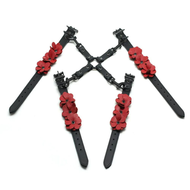 Liebe Seele - Boeienset Flower - exclusief En uniek ontwerp uit Japan - Rood/Zwart-Erotiekvoordeel.nl