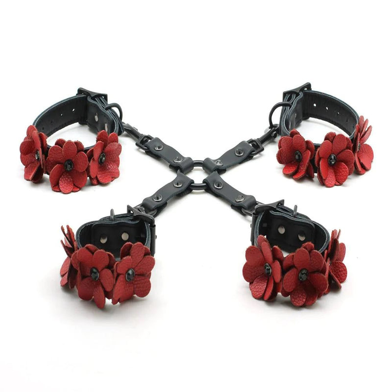 Liebe Seele - Boeienset Flower - exclusief En uniek ontwerp uit Japan - Rood/Zwart-Erotiekvoordeel.nl