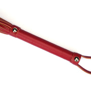 Liebe Seele - Crimson Desire - PU Lederen Flogger - Rood-Erotiekvoordeel.nl