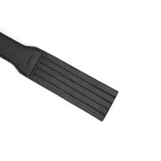 Liebe Seele - Dark Secret Exclusive Leather Punishment Belt - Double Paddle - Black - Erotiekvoordeel.nl