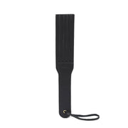 Liebe Seele - Dark Secret Exclusive Leather Spanking Belt - Double Paddle - Black-Erotiekvoordeel.nl