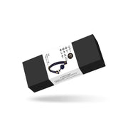 Liebe Seele - Dark Secret - Exclusieve Siliconen Ball Gag Met Lederen Riempjes - Zwart/Goud-Erotiekvoordeel.nl