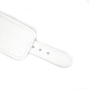 Liebe Seele - Fuji White - Lederen polsboeien - Wit-Erotiekvoordeel.nl