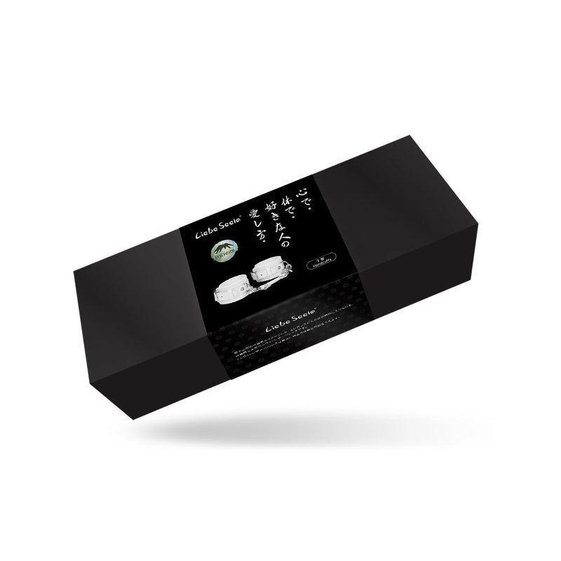 Liebe Seele - Fuji White - Lederen polsboeien - Wit-Erotiekvoordeel.nl