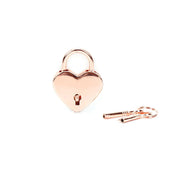 Liebe Seele - Heart-Shaped Luxury Locks for Handcuffs - Two Pieces - Rose Gold-Erotiekvoordeel.nl